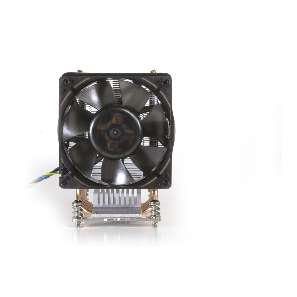 Ftohës për Procesor Dynatron A19 / 3U / Aktiv / 165W TDP / 80mm PWM Fan / Heatpipe Contact / AM4/AM5