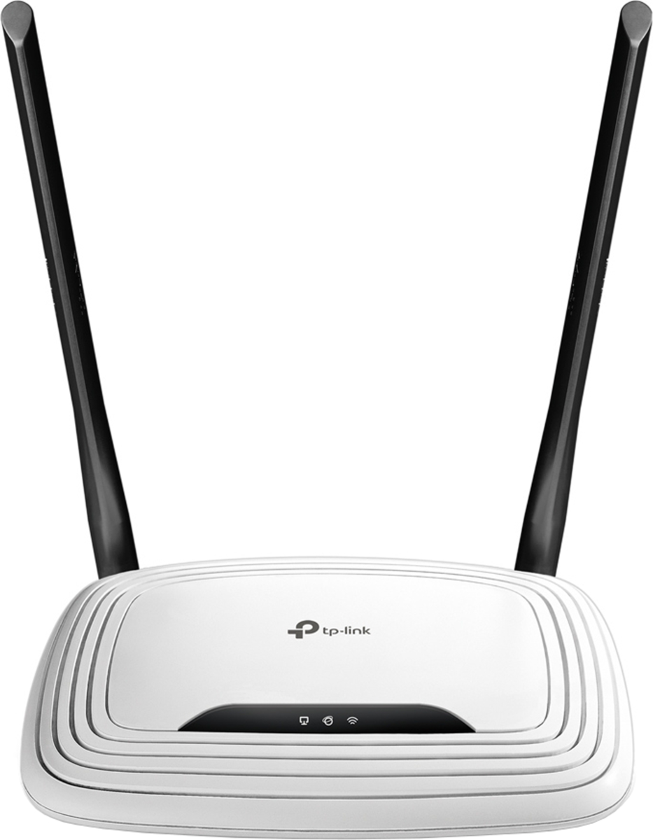 TP-Link TL-WR841N 300Mbps Wireless N Router – WiFi 4, 2.4GHz, 1× WAN, 4× LAN, 2× Antena, i bardhë