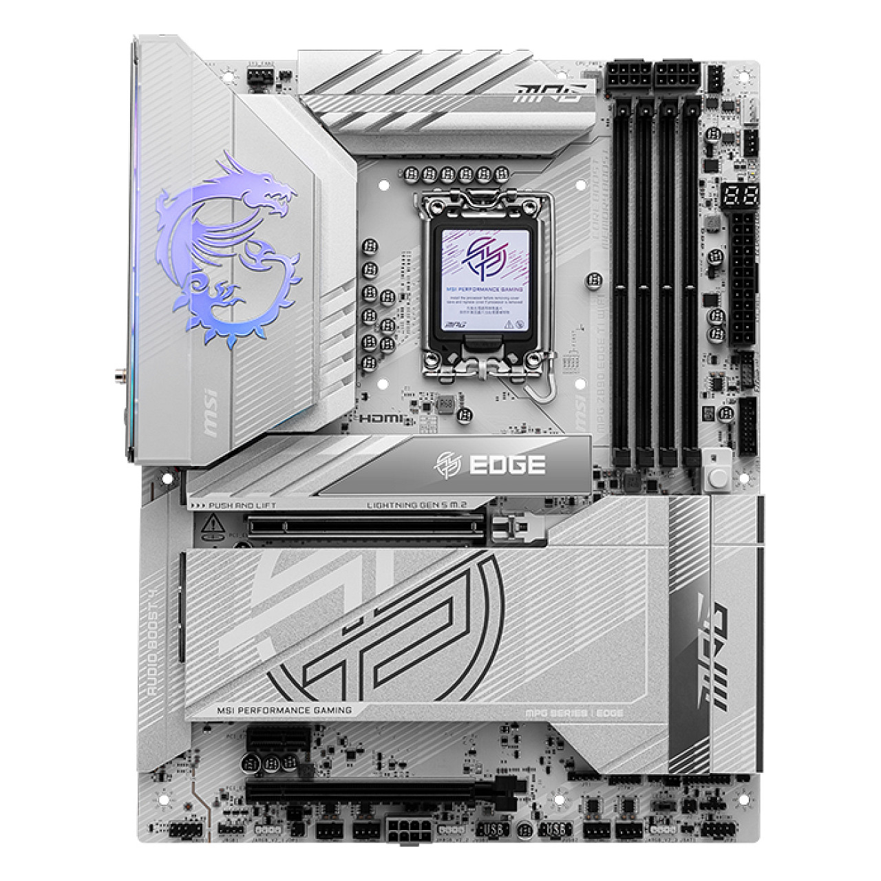 Pllakë Amë MB Intel MSI 1851 MPG Z890 Edge TI WIFI - 2