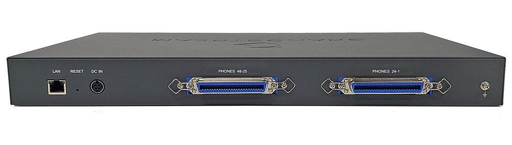 Grandstream GXW4248 V2 IP Analog VoIP Gateway – 48x FXS, 2x RJ21 Telco, 1x Gigabit Ethernet, SIP, T.38 Fax, HD Voice, Rack Mount, i zi - 2