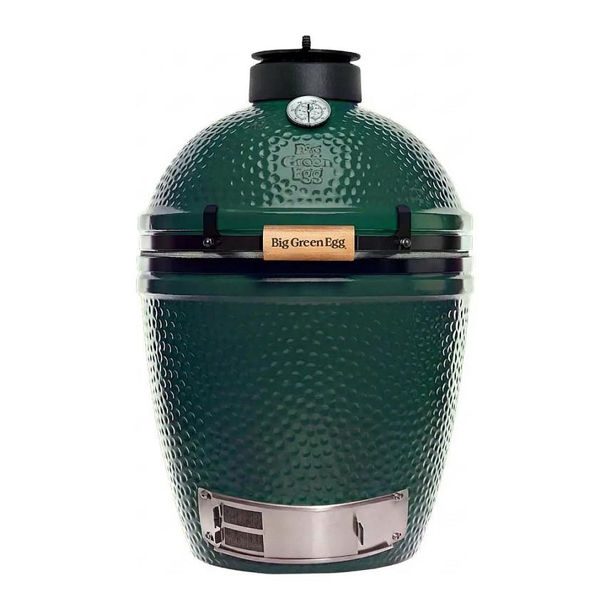Grill Big Green Egg Medium 117625, 38cm, 1140cm², Qeramik, me Qymyr - Gjelbër