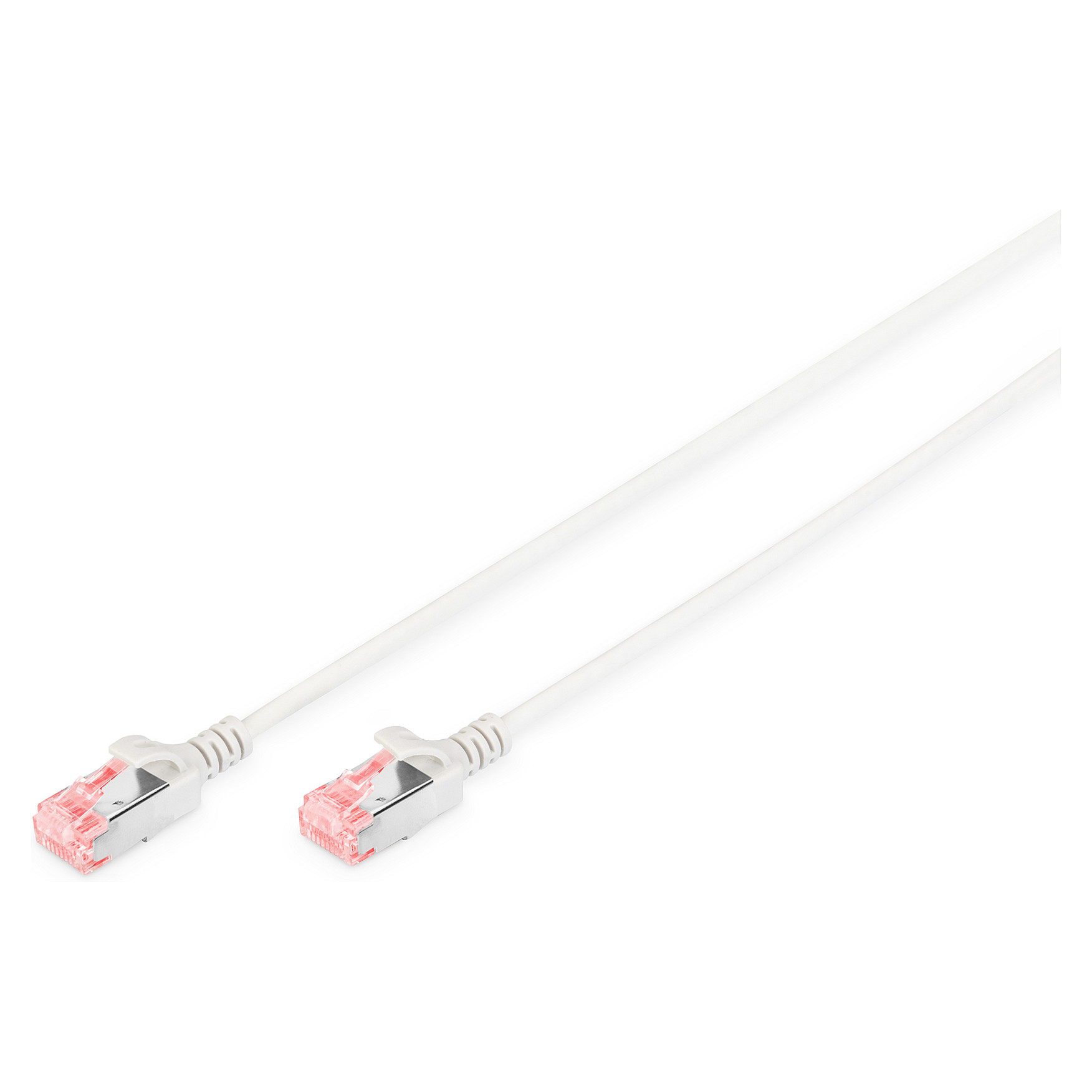Kabllo për Rrjet DIGITUS CAT 6 U/FTP Slim / 10m – Gri - 1