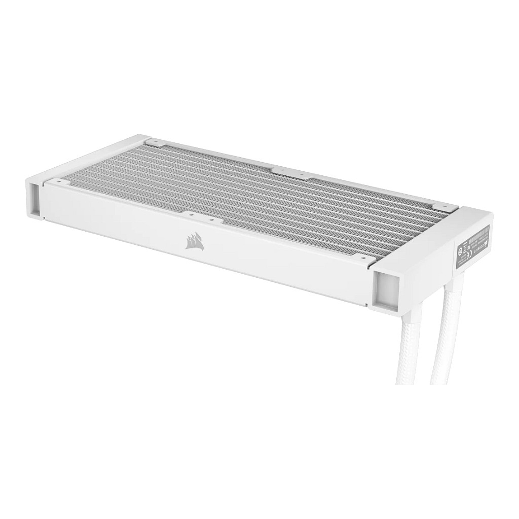 Ftohës për Procesor Corsair iCUE H100i RGB ELITE / 240mm / AIO / RGB – Bardhë - 4