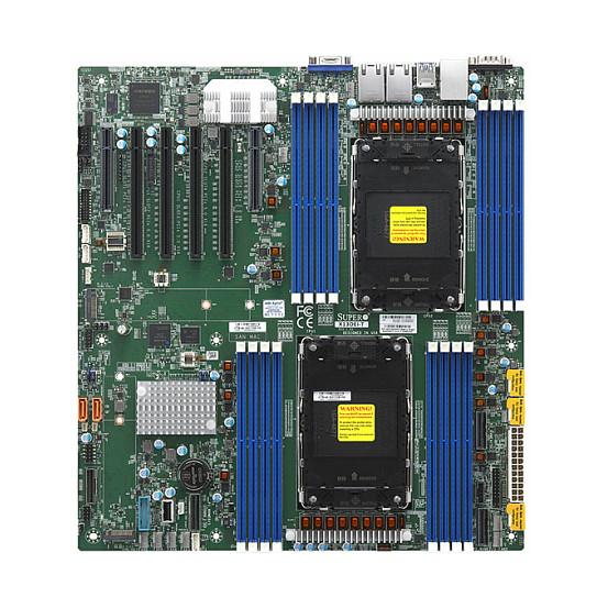 Pllakë Amë Supermicro MBD-X13DEI-T-B / Intel Dual LGA4677 / DDR5 / E-ATX / 10GbE LAN