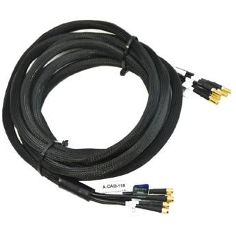 Kabllo për Rrjet Poynting A-CAB-118, HDF-195 Low Loss, 5x5m, 3x SMA Male + 2x RP-SMA Male - Zezë - 2