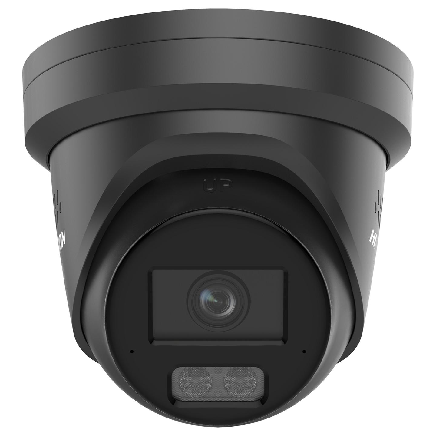 Kamerë Sigurie IP CCTV Hikvision Pro Series with ColorVu DS-2CD2347G3-LIS2UY/SL, 4MP, 2.8mm, ColorVu, Smart Hybrid Light, AcuSense, PoE - Zezë - 1