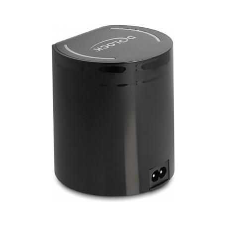 Stacion Karikimi USB DeLOCK 41441, 1 × USB-C, 2 × USB-A, karikim pa kabllo deri në 10 W, 58 W - Zezë