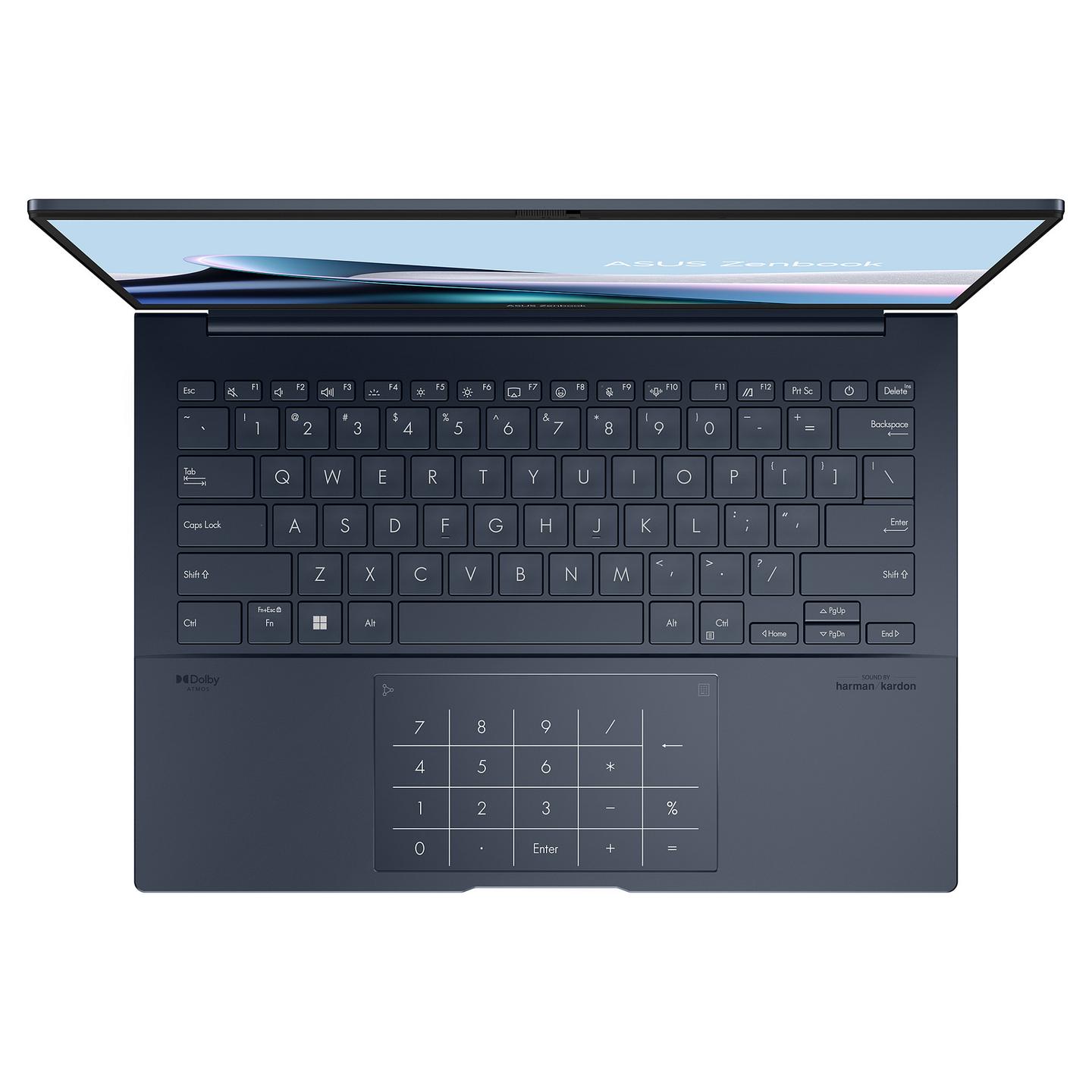 Laptop ASUS Zenbook 14 UX3405CA-ISSQD0X, Core Ultra 7 255H, 16GB LPDDR5X, 512GB, 14" WUXGA OLED 60Hz, Intel Arc 140T - Blu - 3