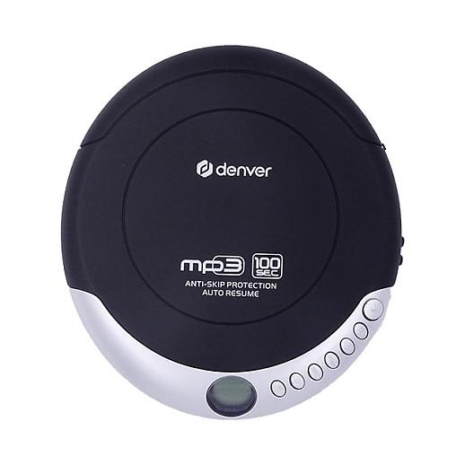 CD Player portativ Denver DMP-391, MP3, Mbrojtje nga Goditjet 100 sekonda - Zezë dhe Gri - 3