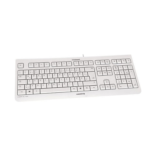 Tastierë me kabllo CHERRY KC 1000 / Swiss Layout - Gri - 4