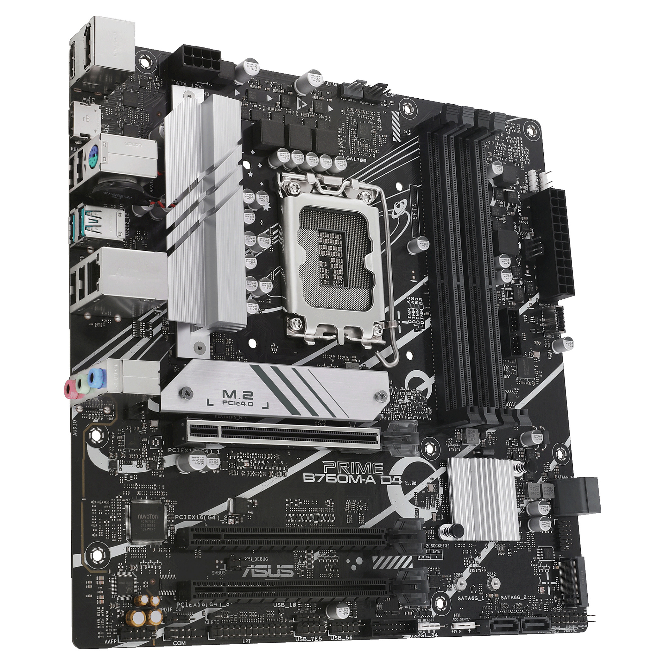 Pllakë amë Intel 1700 ASUS PRIME B760M-A-CSM DDR4 - 3