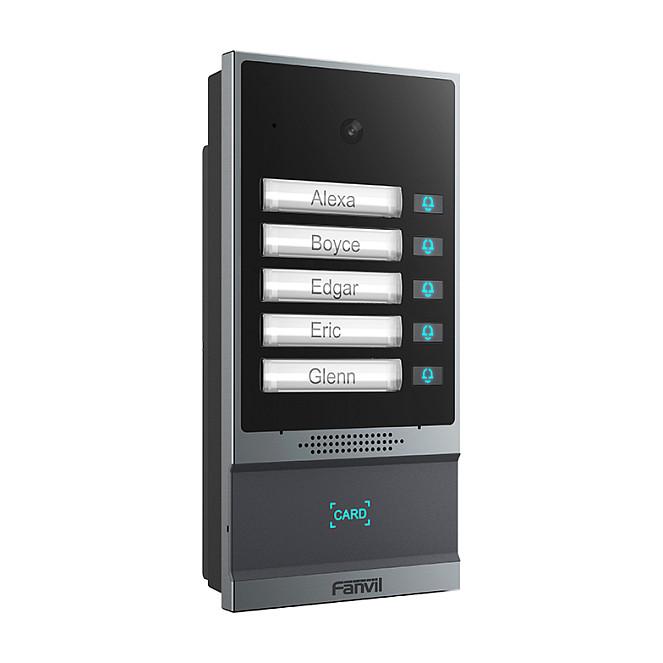 Intercom VoIP Fanvil i63 / Video / 2 MP / SIP / RFID / PoE / IP66 - Gri/Zeze - 3