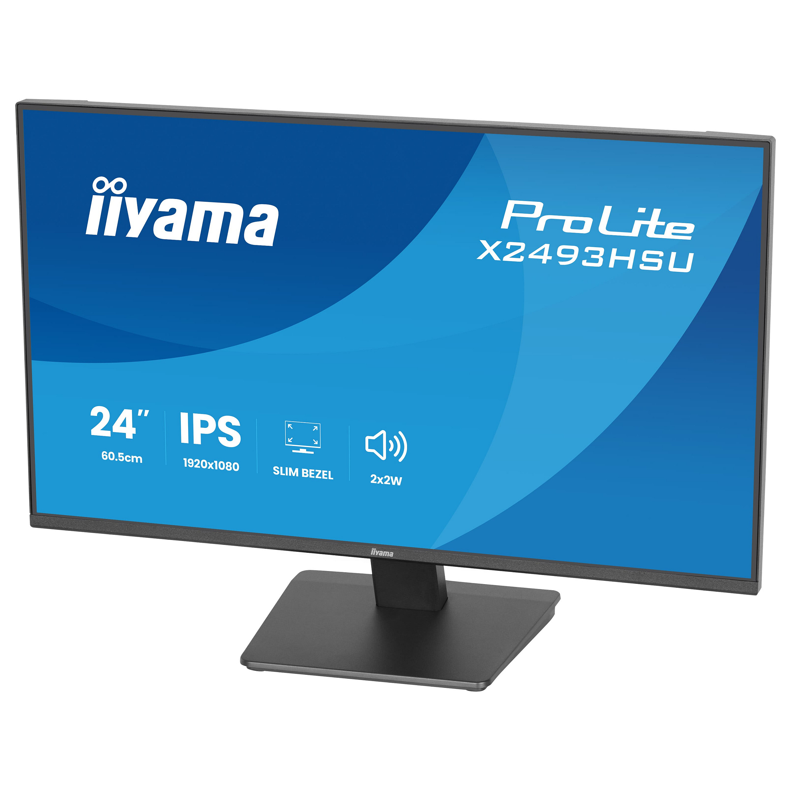 Monitor iiyama ProLite X2493HSU-B1 / 24"/ Full HD IPS LED / 120Hz / 1ms / HDMI+DP - Zezë - 8