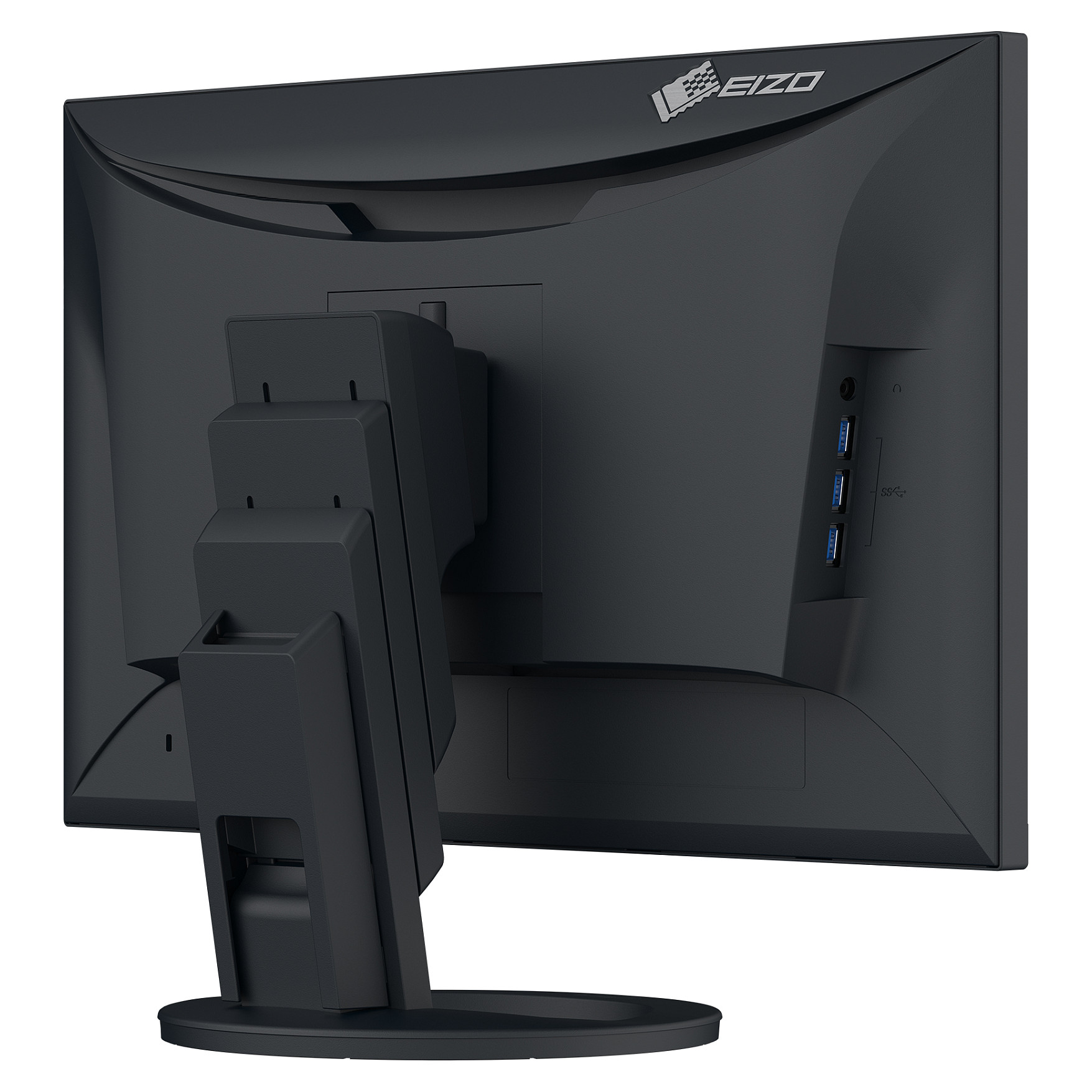 Monitor EIZO FlexScan EV2490-BK / 23.8″ / FHD / IPS / 16:9 / 60Hz / HDMI + DP + USB-C / Hub USB / E zezë - 6