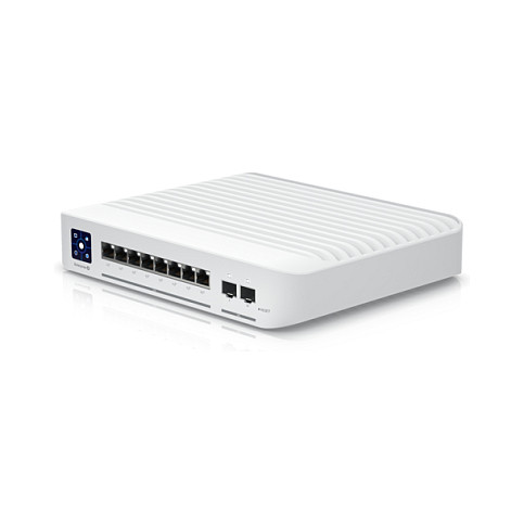 Ubiquiti USW-Enterprise-8-PoE 8-Port 2.5G PoE+ Managed Switch - 2