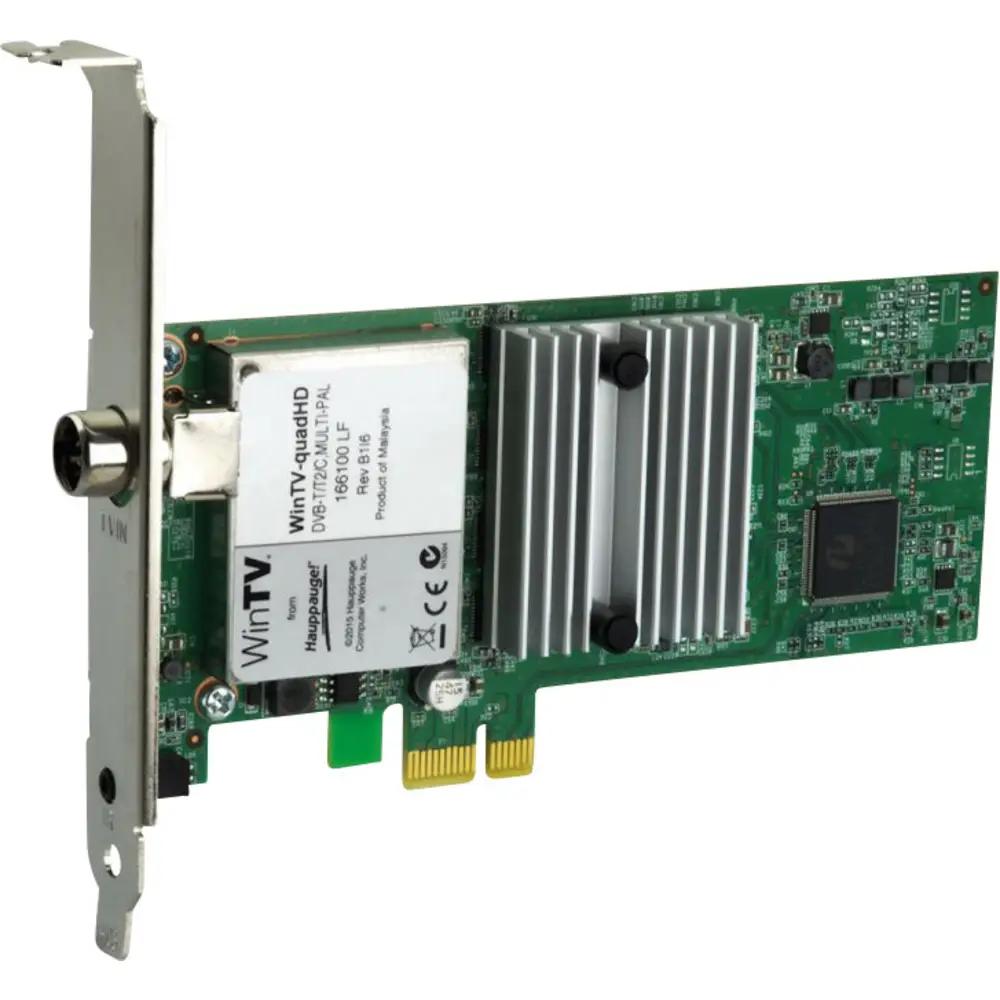Kartë Zgjerimi Hauppauge WinTV-quadHD, PCIe x1, 4× DVB-T/T2/C