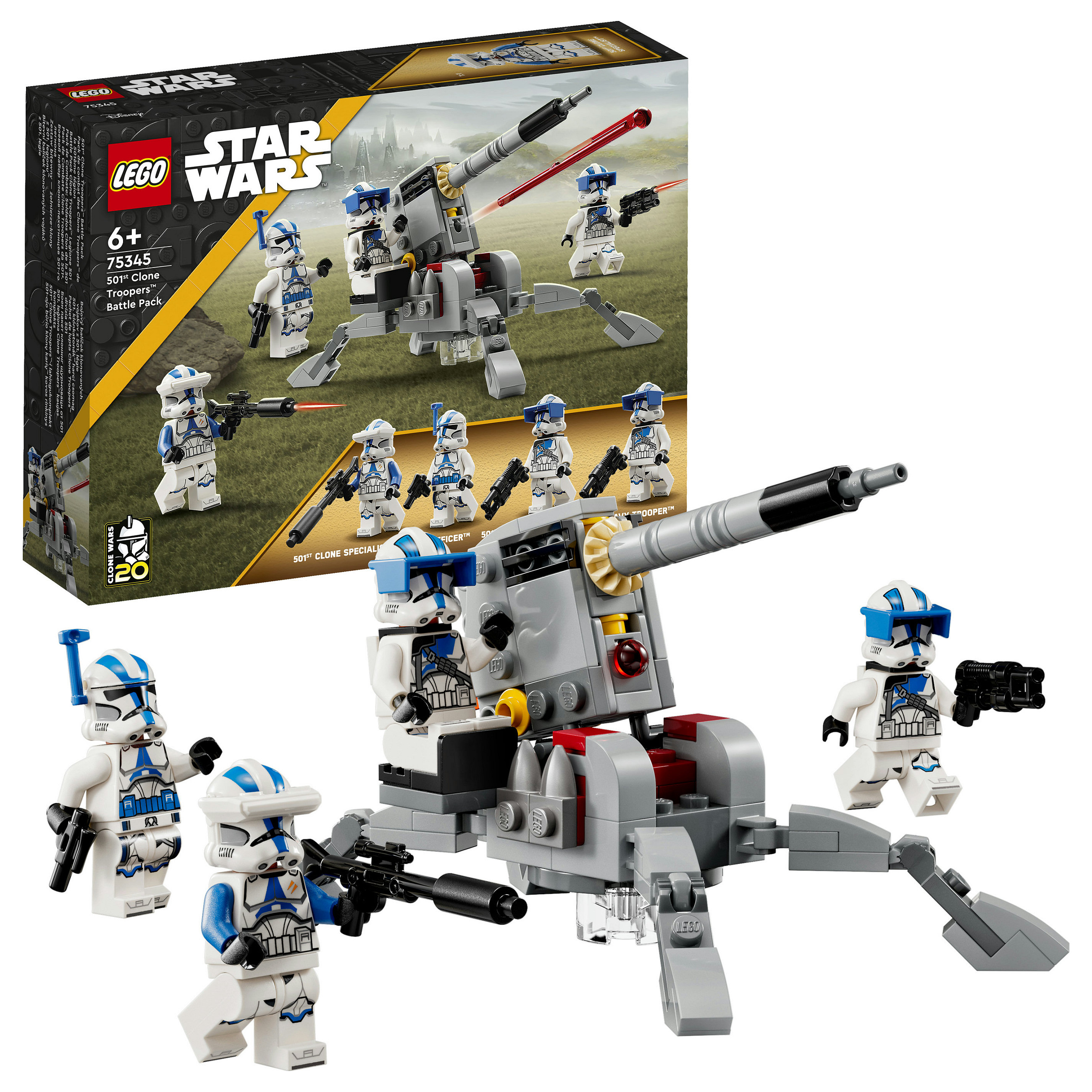 LEGO Star Wars 501st Clone Troopers Battle Pack 75345 - 11