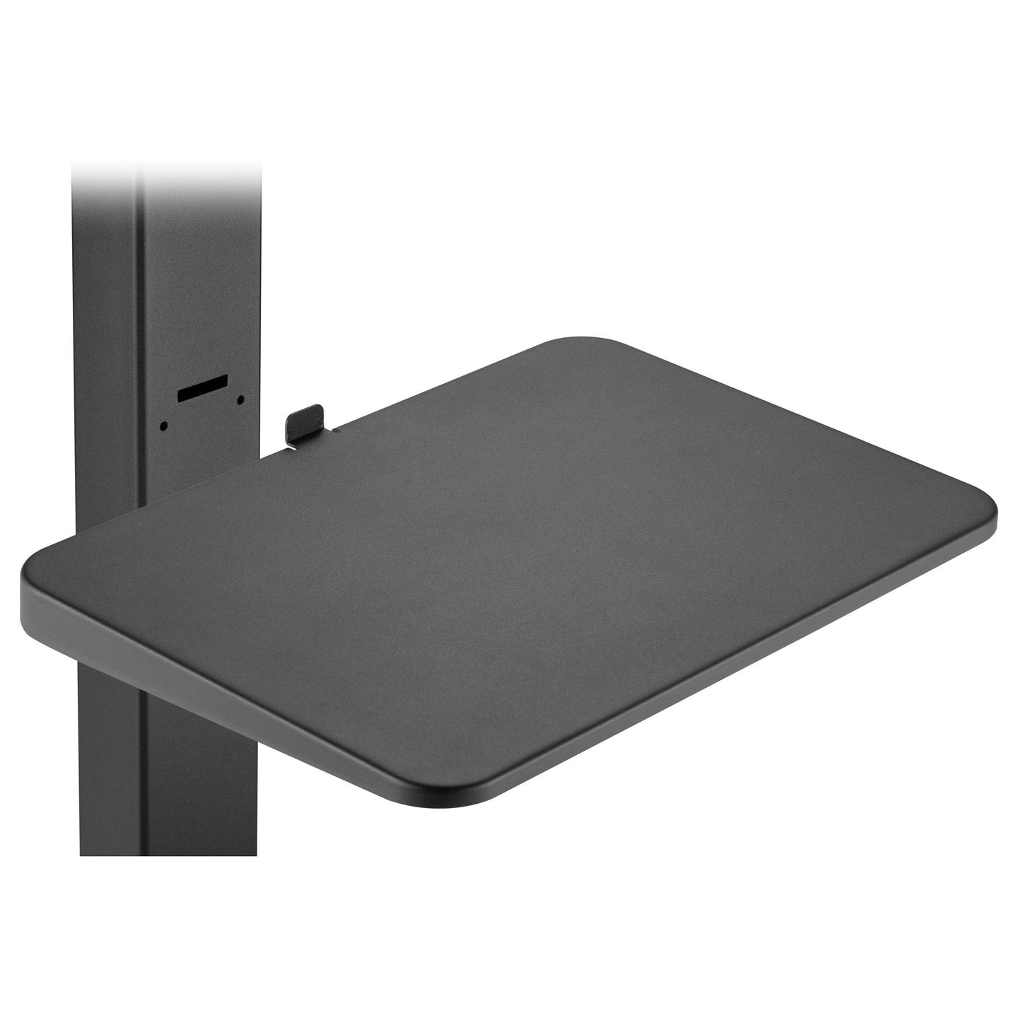 Mbajtëse për TV Equip 650613 , 37–75" , deri 40kg , për dysheme , lartësi e rregullueshme , e rrotullueshme ±35° , VESA 200x200–600x400 - Zezë - 8