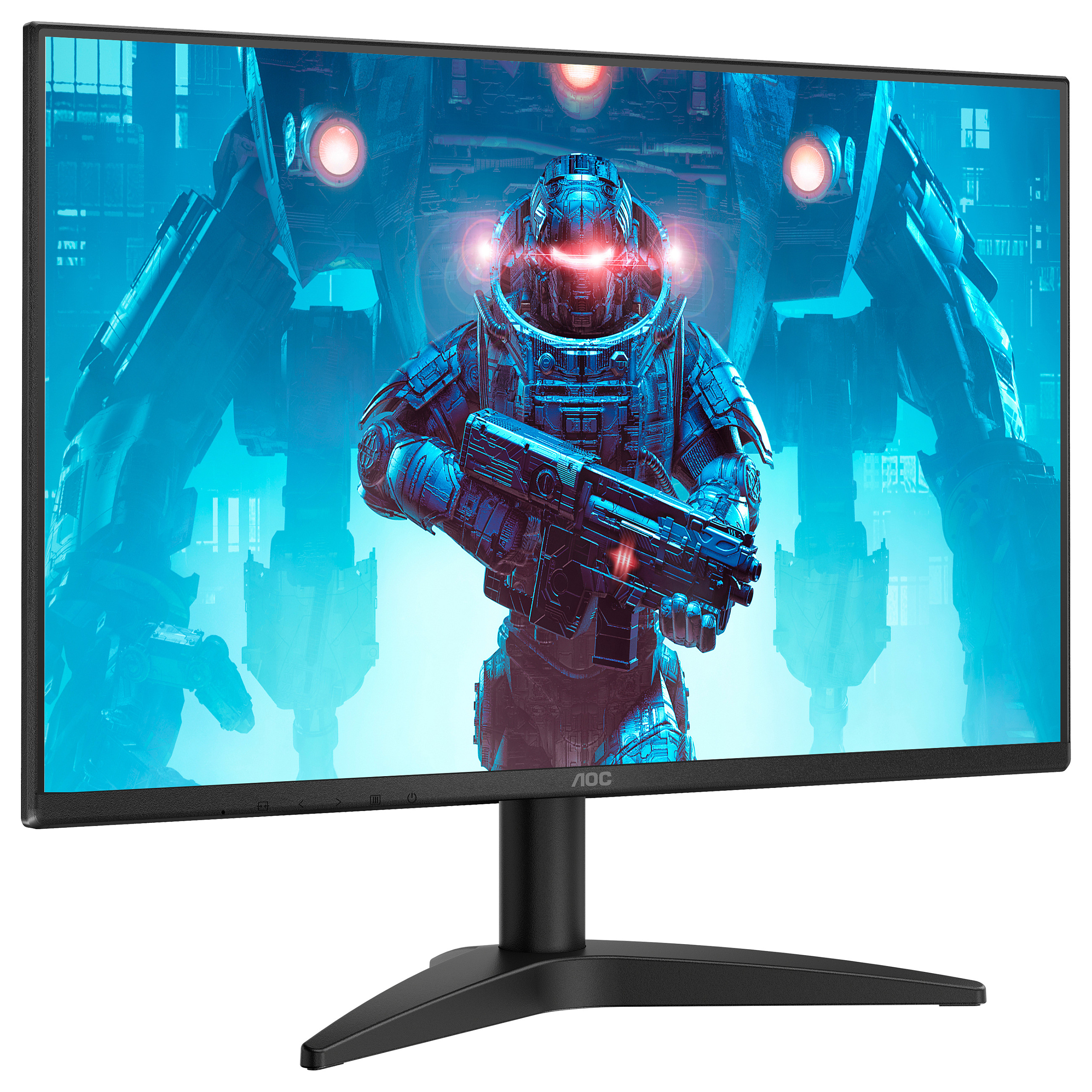 Monitor Gaming AOC 24B36X / 23.8" / Full HD IPS / LED / 144 Hz / 4 ms / HDMI+DP+HDCP - Zezë - 7