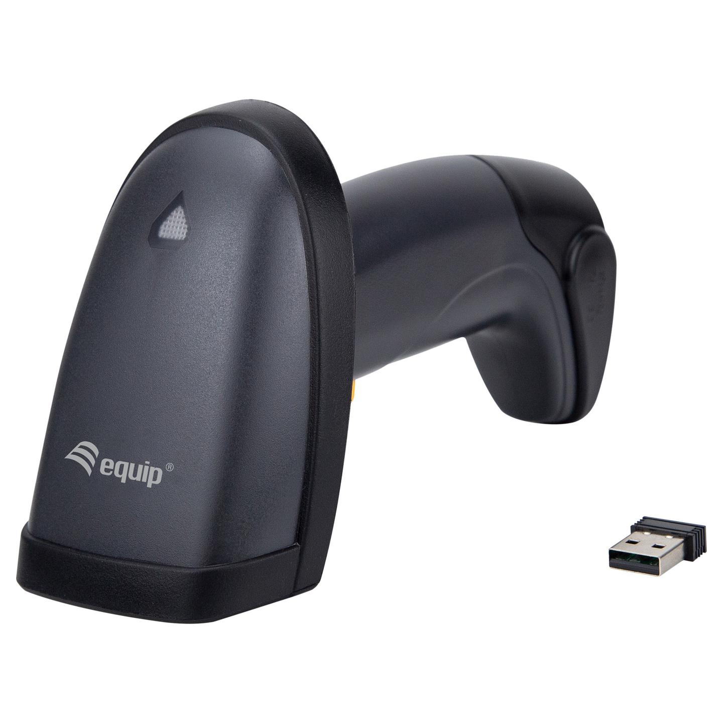 Skaner Barkodesh Equip 351024 / 1D/2D / LED / Wireless 2.4GHz / Me Bazë - Zezë