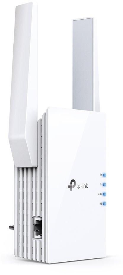 TP-Link RE605X AX1800 Wi-Fi 6 Range Extender – Dual-Band, 1800Mbps, 1× Gigabit Ethernet, OneMesh/EasyMesh, AP Mode, E Bardhë