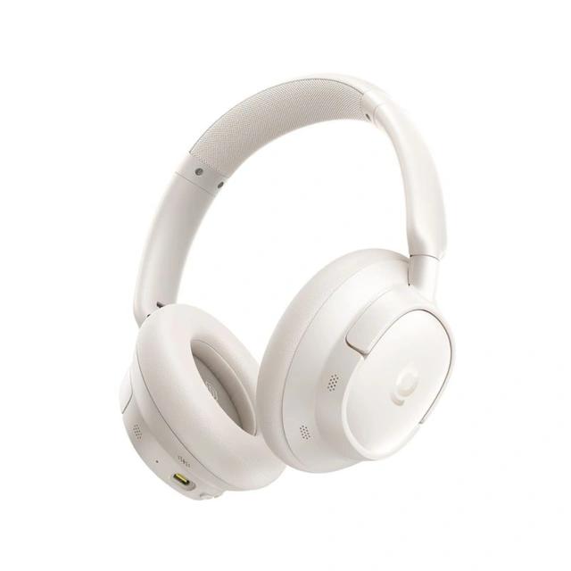Kufje pa kabllo Baseus Bass BH1 NC / Over-Ear / Bluetooth / ANC / 40 mm / Multipoint – Bardhë - 2