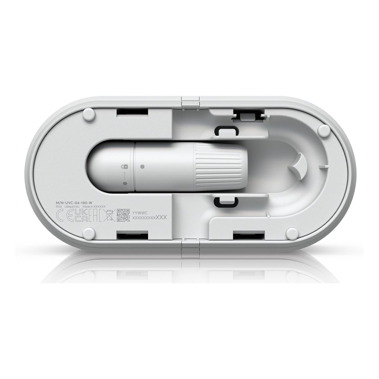 Ubiquiti UniFi G6 180 UVC-G6-180-W Kamerë IP CCTV / 16MP Dual 4K / 180° Panoramike / PoE+ / AI Detection / Audio Dy-Drejtimëshe / IP66 – Bardhë - 6