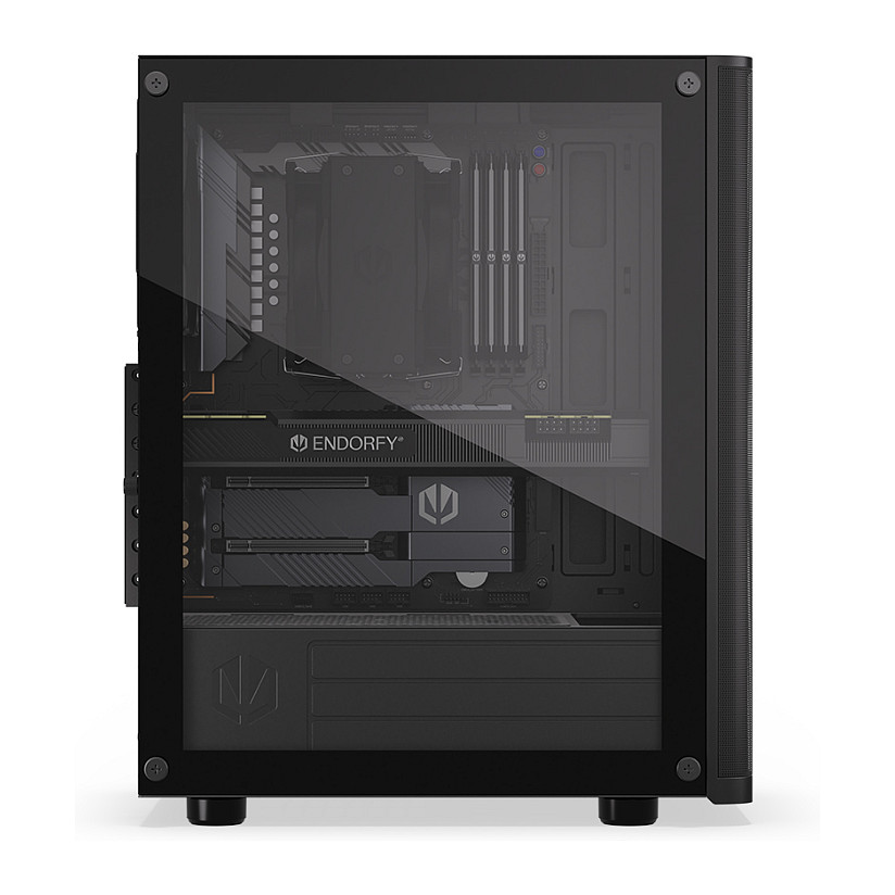 Kasë PC ENDORFY Ventum 200 Air / Tower / 4x 120mm Fan / Radiator 360mm / SSD 2.5" / HDD 2.5"/3.5" - Zezë - 11