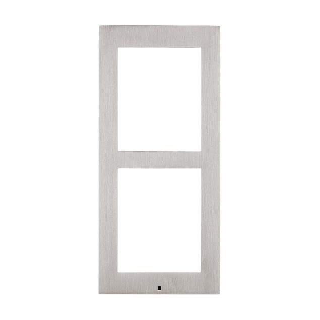 Kornizë Montimi Sipërfaqësor për Intercom 2N 9155022, 2 Module - Argjend - 1