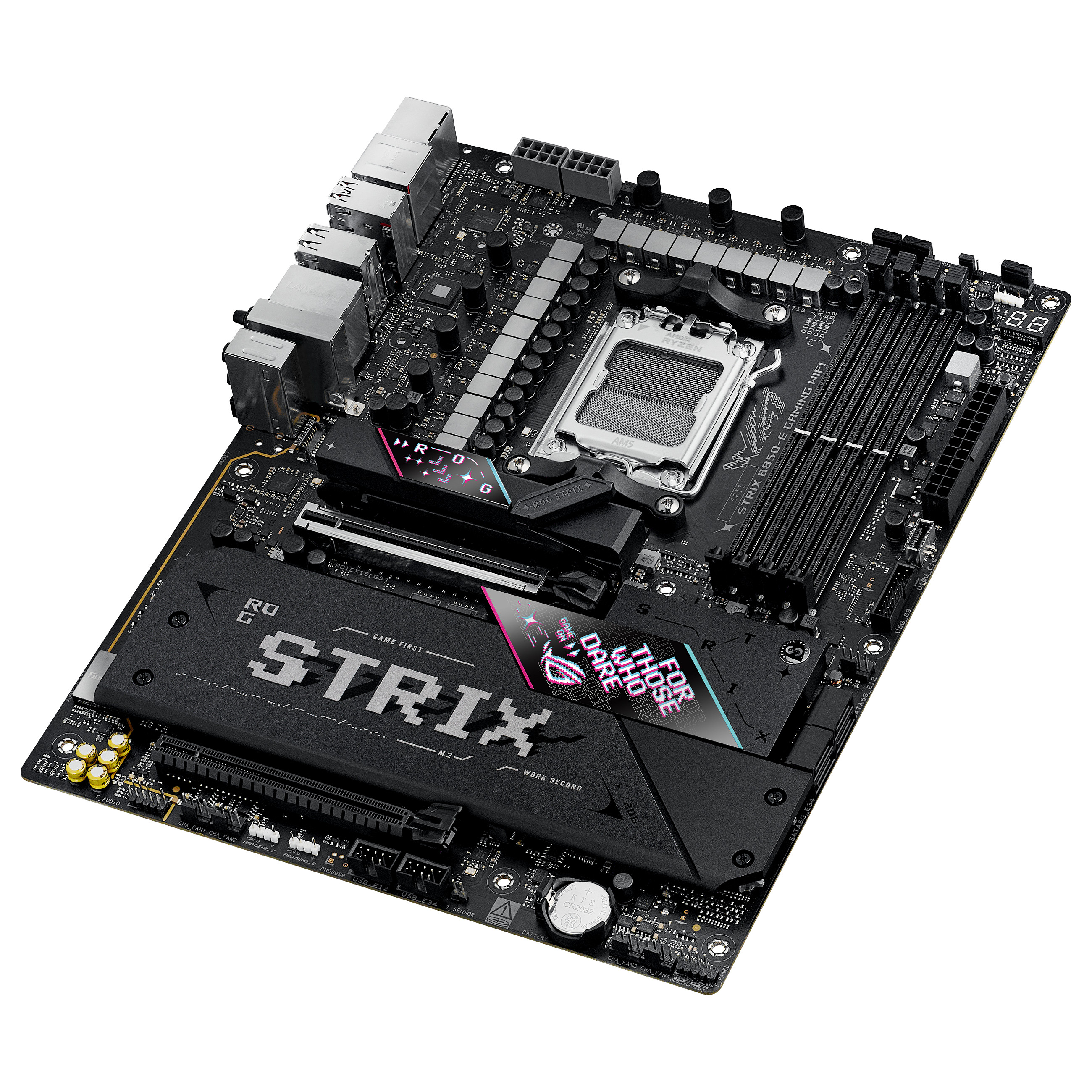 Pllakë Amë AMD AM5 ASUS ROG STRIX B850-E Gaming WIFI / DDR5 / HDMI+DP - 8