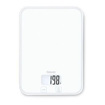 Peshore Kuzhine Beurer KS 19 Pure White, 5kg, Saktësi 1g, Ekran LCD, Sensorë me Prekje, Funksion Tara – Bardhë