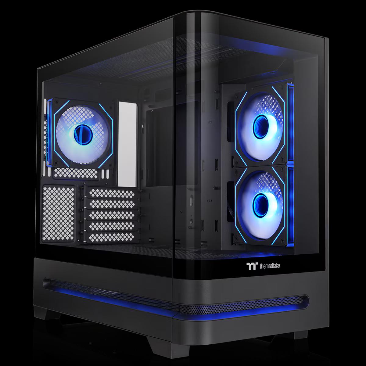 Kasë Thermaltake Arcus 190 TG ARGB, Mini-Tower, Micro-ATX, Mini-ITX, Tempered Glass - Zezë