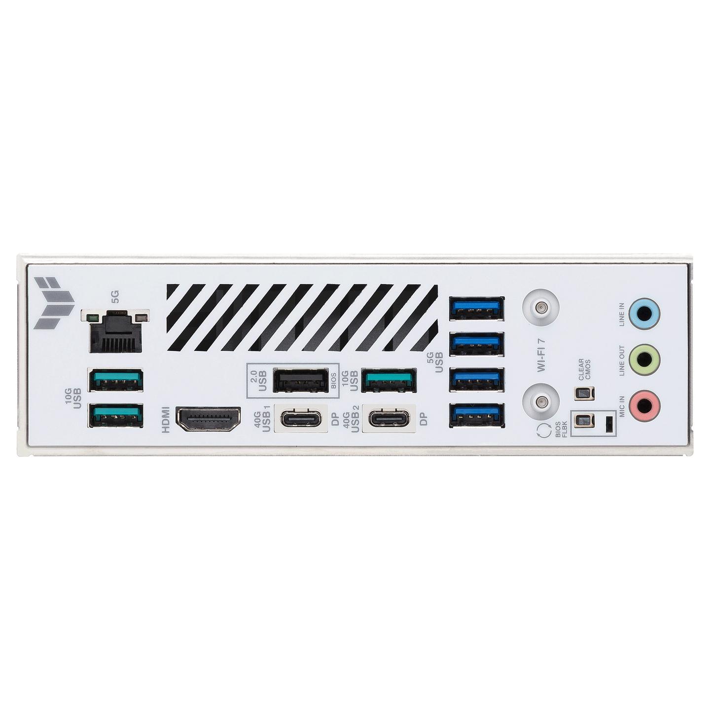 Pllakë Amë MB AMD ASUS TUF GAMING X870-PRO WIFI7 W NEO, AM5, X870, DDR5, ATX, Wi-Fi 7, 5GbE LAN, HDMI - 9