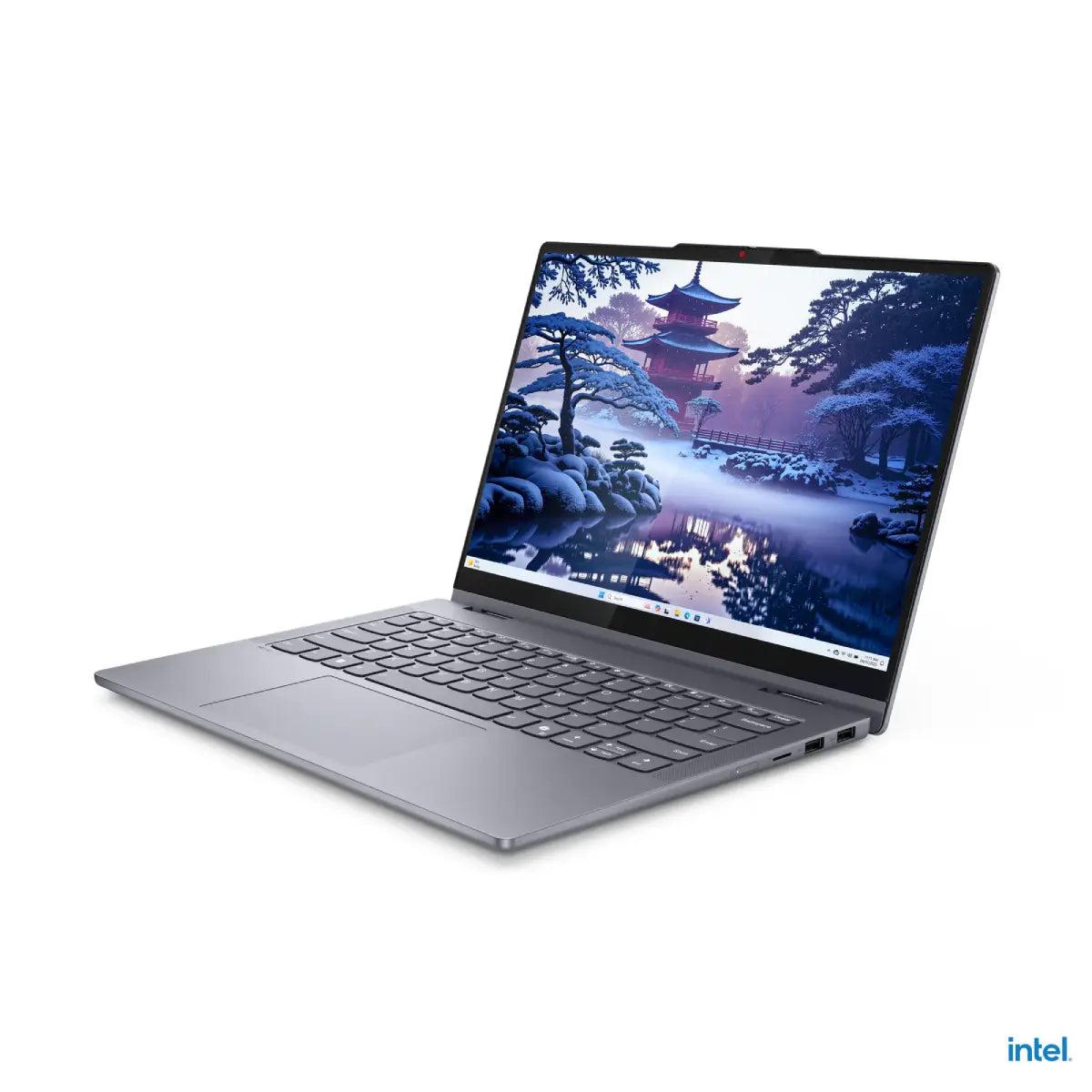 Laptop Lenovo IdeaPad 5 2-in-1 14IAL10 / Core Ultra 5 225H / 16GB LPDDR5x / 512GB / 14" WUXGA IPS Touch / Intel Arc 130T – Luna Grey - 3