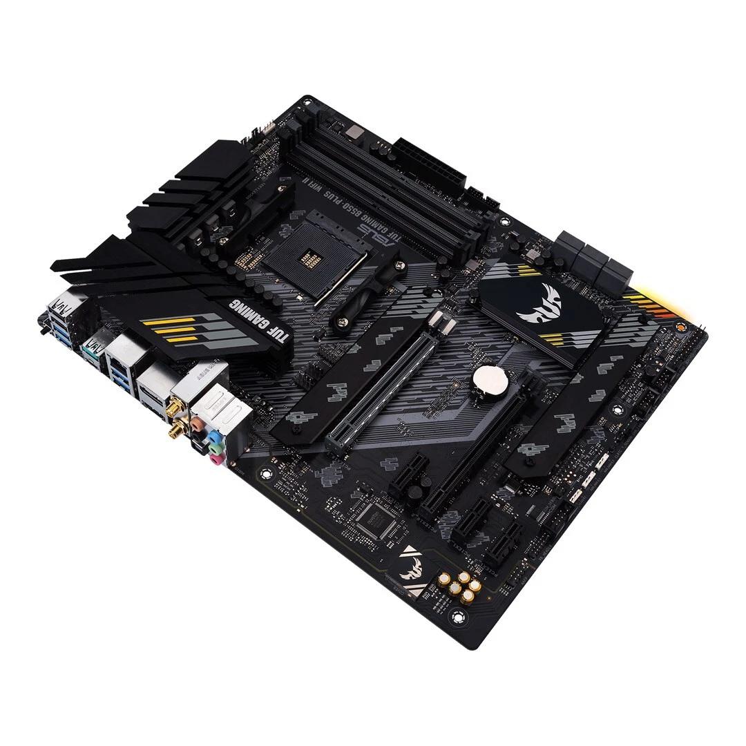 Pllakë Amë ASUS TUF Gaming B550-PLUS WIFI II, AMD B550, AM4, ATX, DDR4, PCIe 4.0, 2x M.2, Wi-Fi 6, 2.5Gb Ethernet  - 2
