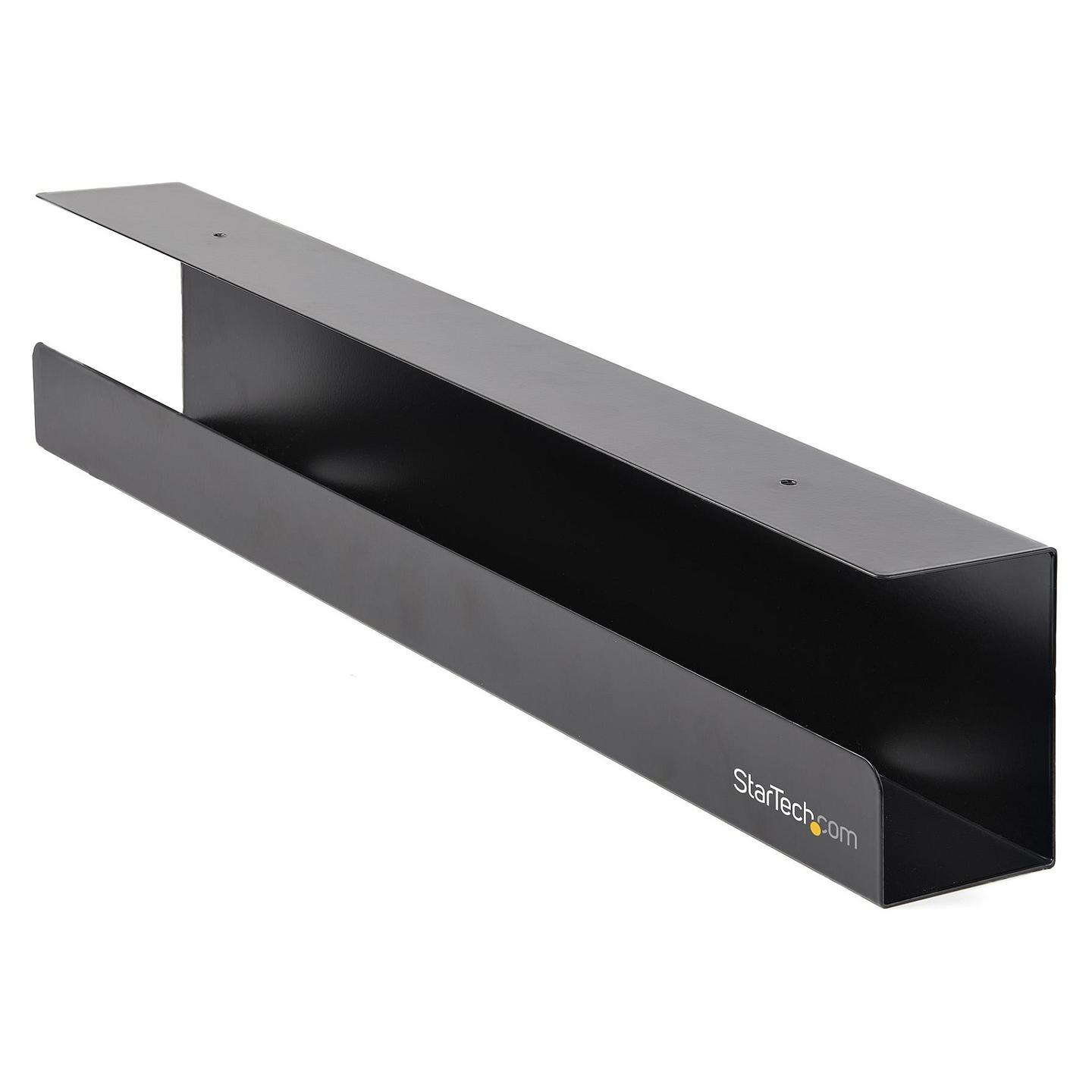 Menaxhues Kabllosh StarTech.com UDCMTRAY / Montim nën Tavolinë / 60 × 11.4 × 7.6 cm / Çelik / 5 kg - Zezë