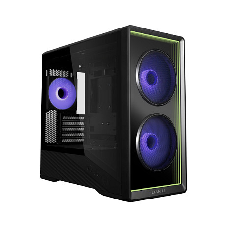 Kasë PC Lian Li Vector V150 INF / Mini Tower / Micro-ATX / Infinity Mirror / ARGB - Zezë