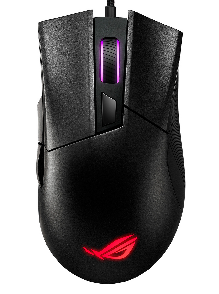 Maus Gaming Asus ROG Gladius II Core / 90MP01D0-B0UA00 – Zezë - 1