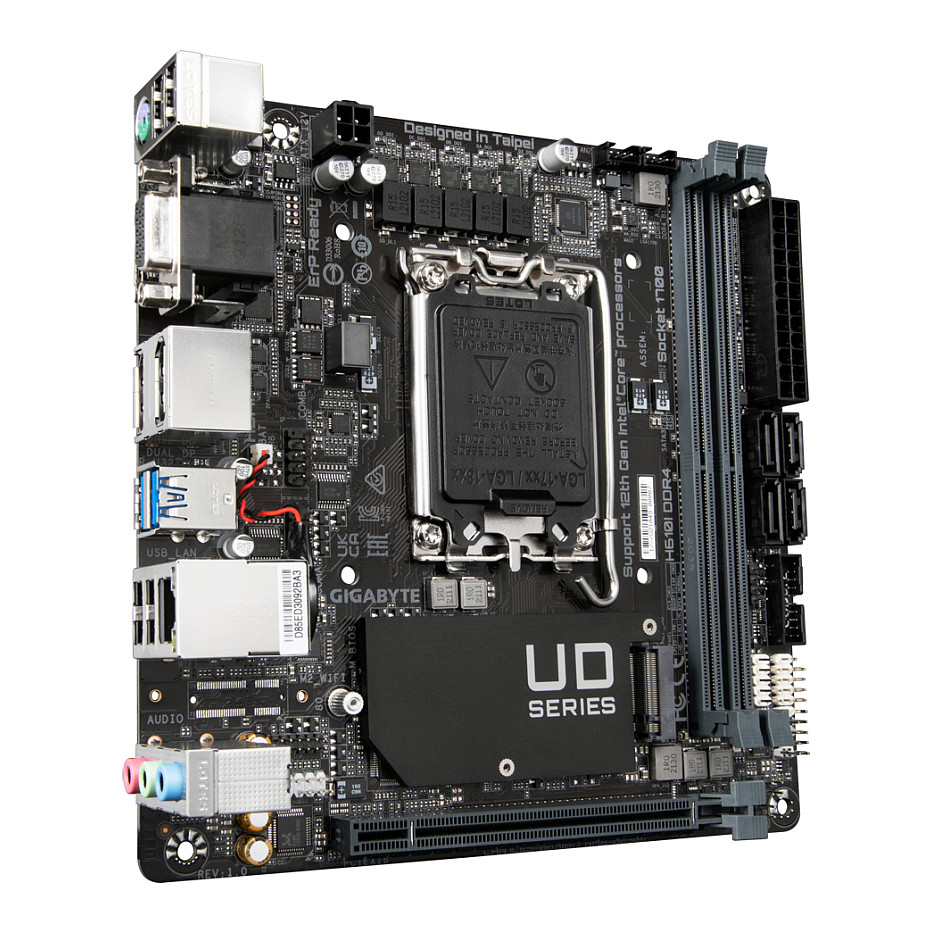 Pllakë Amë Gigabyte H610I DDR4 H ITX - 2