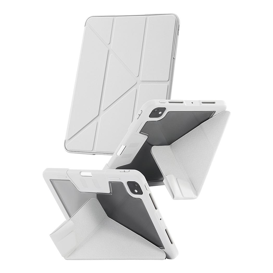 Case për Tablet PanzerGlass CARE Essential, iPad Pro 11", 2024-2025, Origami, Apple Pencil Holder, Magnetic Lock - Gri