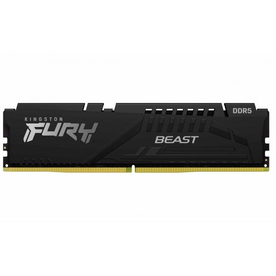 RAM Memorie DDR5 Kingston FURY Beast / 32GB (2x16GB) / DIMM / 6000MHz / CL30 / 288-pin