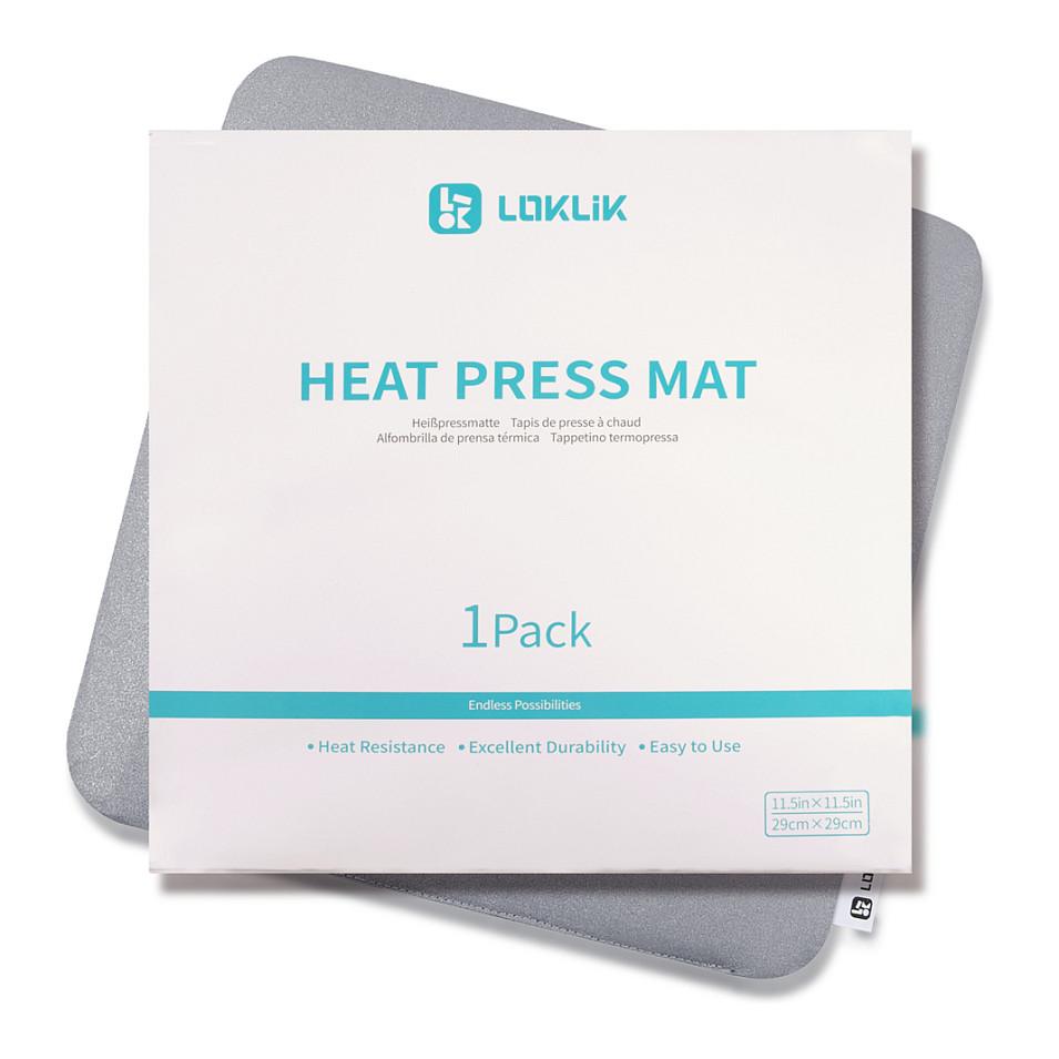 Shtrojë Rezistente ndaj Nxehtësisë LOKLiK Heat Press Mat, 29,21 × 29,21 cm, deri në 220°C - Hiri - 3