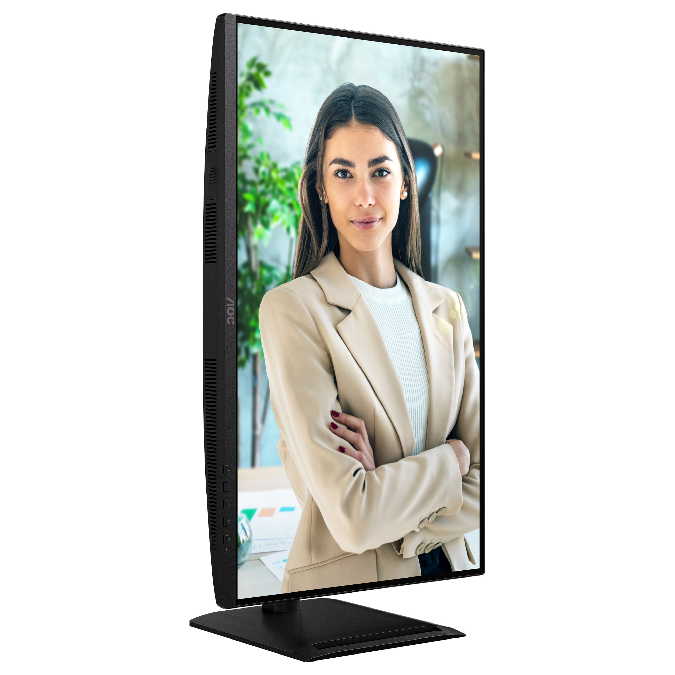 Monitor AOC Q27P4U / 27" / Wide Quad HD IPS / 120 Hz / 4ms / USB + USB-C + HDMI + DP - Zezë - 18