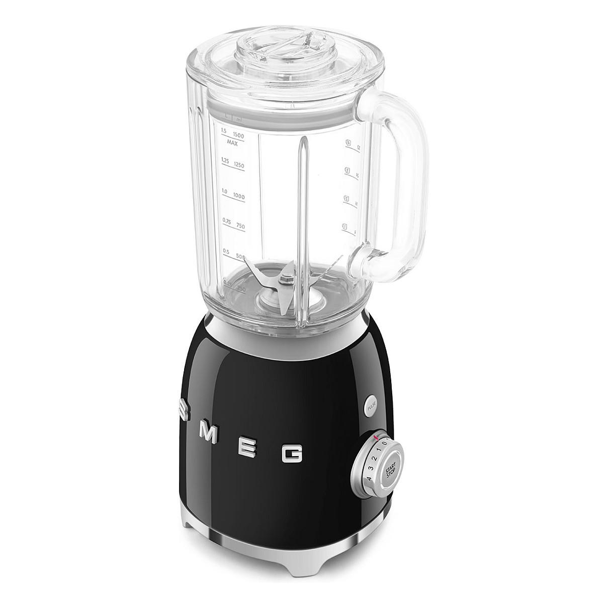 Blender Smeg BLF03BLEU, 800W, 1.5L, 4 Shpejtësi, 4 Programe, Enë Tritan Renew - Zezë - 7