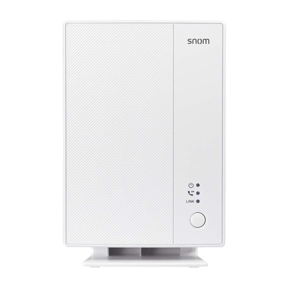 Base station DECT VoIP Snom M500, Dual-Cell, deri në 10 Handset, 2x Ethernet, PoE - Bardhë