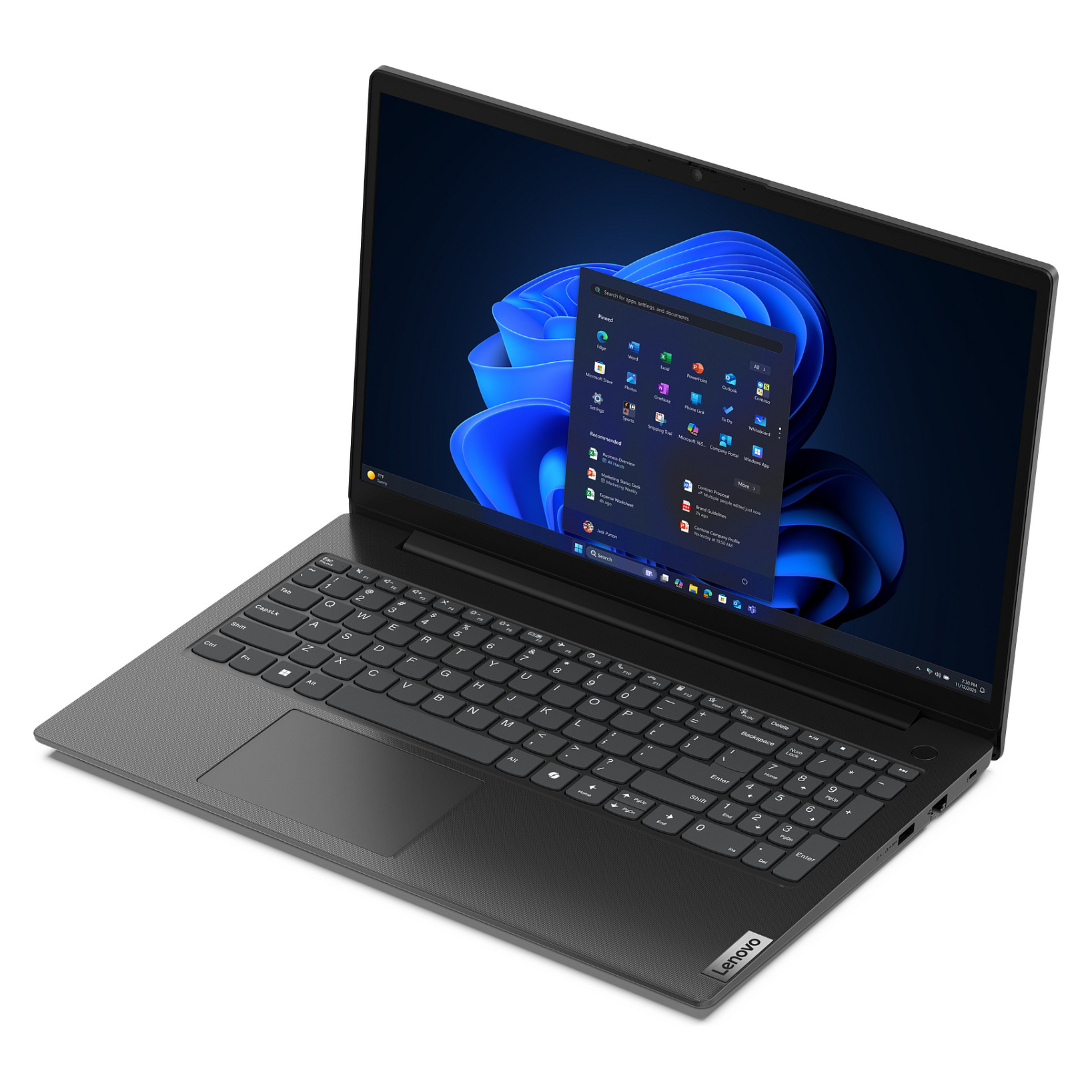 Laptop Lenovo V15 G6 / RYZ5 150 / 8GB DDR5 / 256GB / 15.6" Full HD IPS AG 60Hz / AMD Radeon 660M / DE  - Zezë - 3