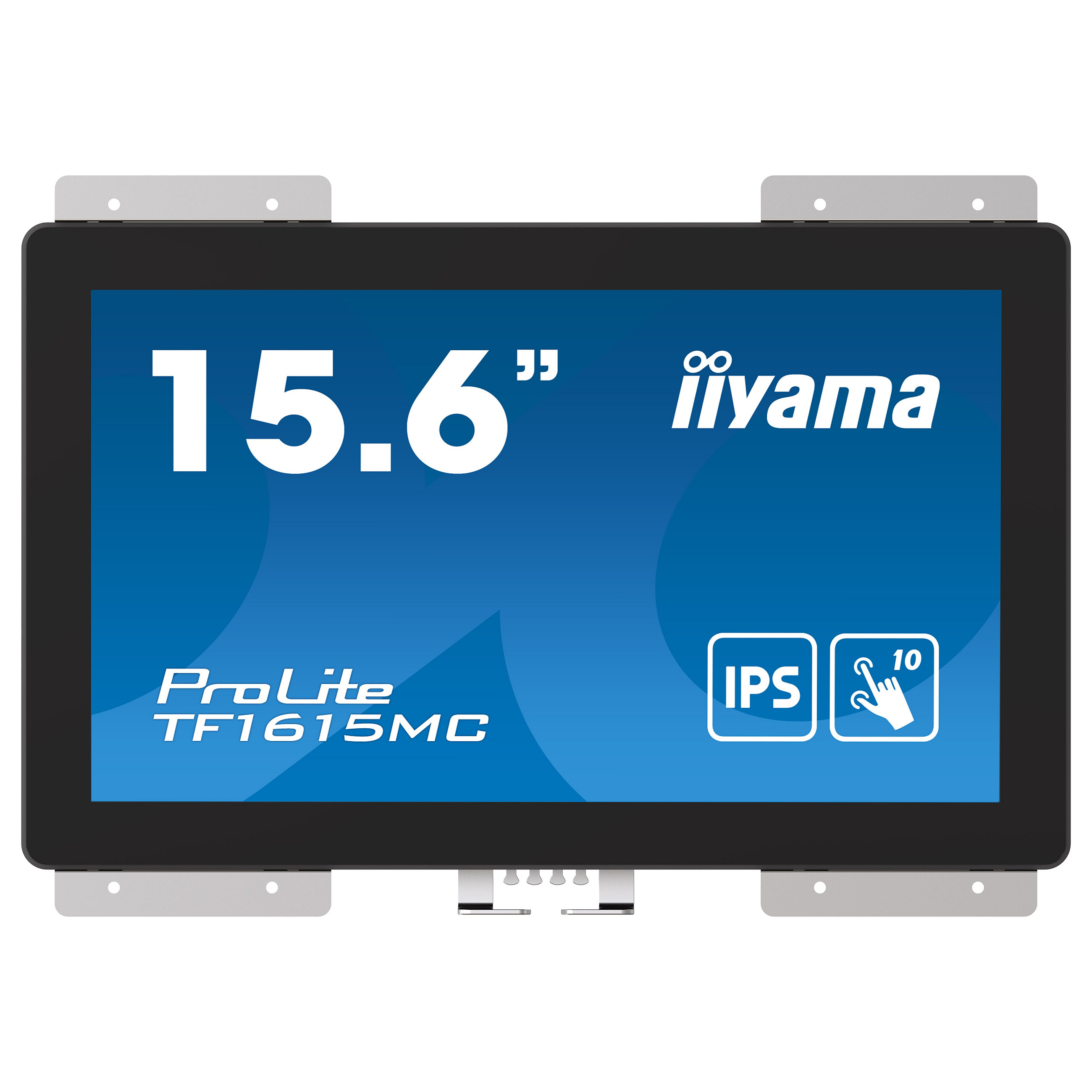 Monitor iiyama ProLite TF1615MC-B1 / 15.6″ / FHD IPS Touchscreen / 25ms / VGA + HDMI + DP + USB - Zezë - 5