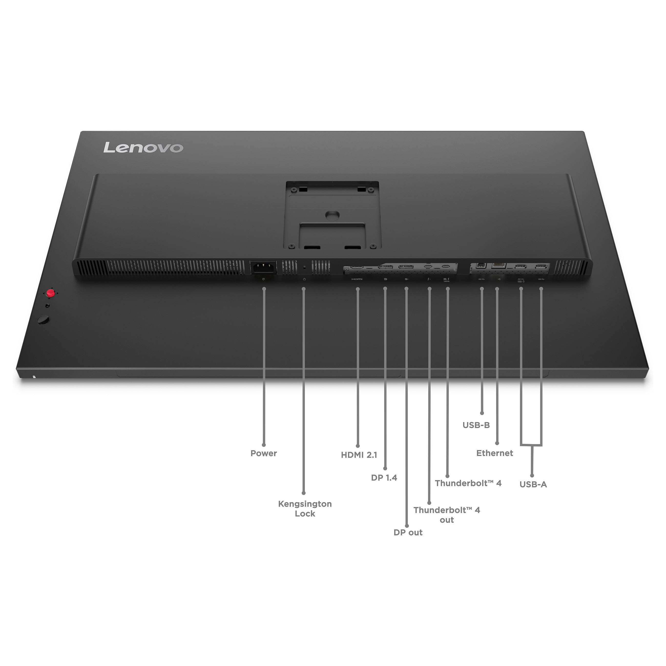 Monitor Lenovo ThinkVision P32UD-40 / 31,5"/ 4K Ultra HD IPS LCD / 120Hz / 6ms / HDMI+DP+USB-C - Zezë - 10