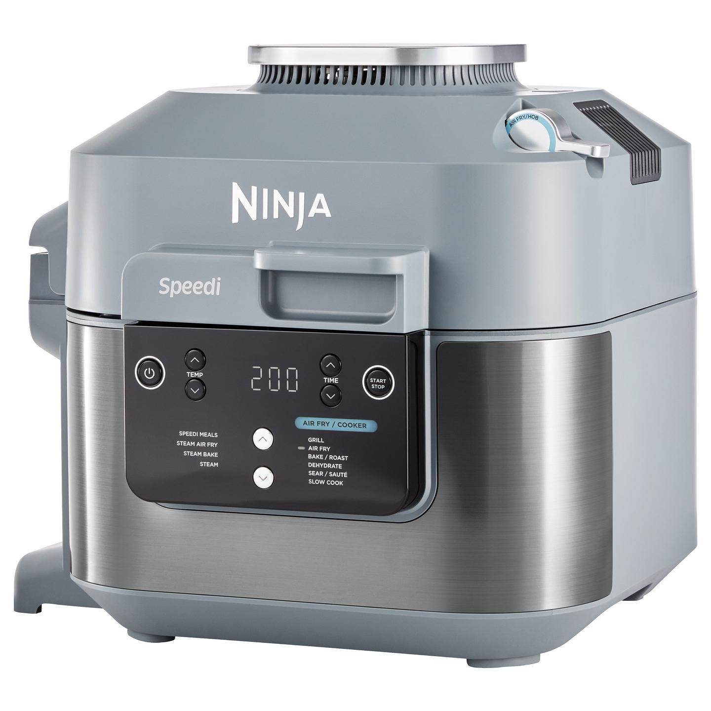 Fryer Ninja Speedi ON400EU, 5.7L, 1760W, 10 Funksione, Gatim me Avull, Air Fry, Grill - Gri