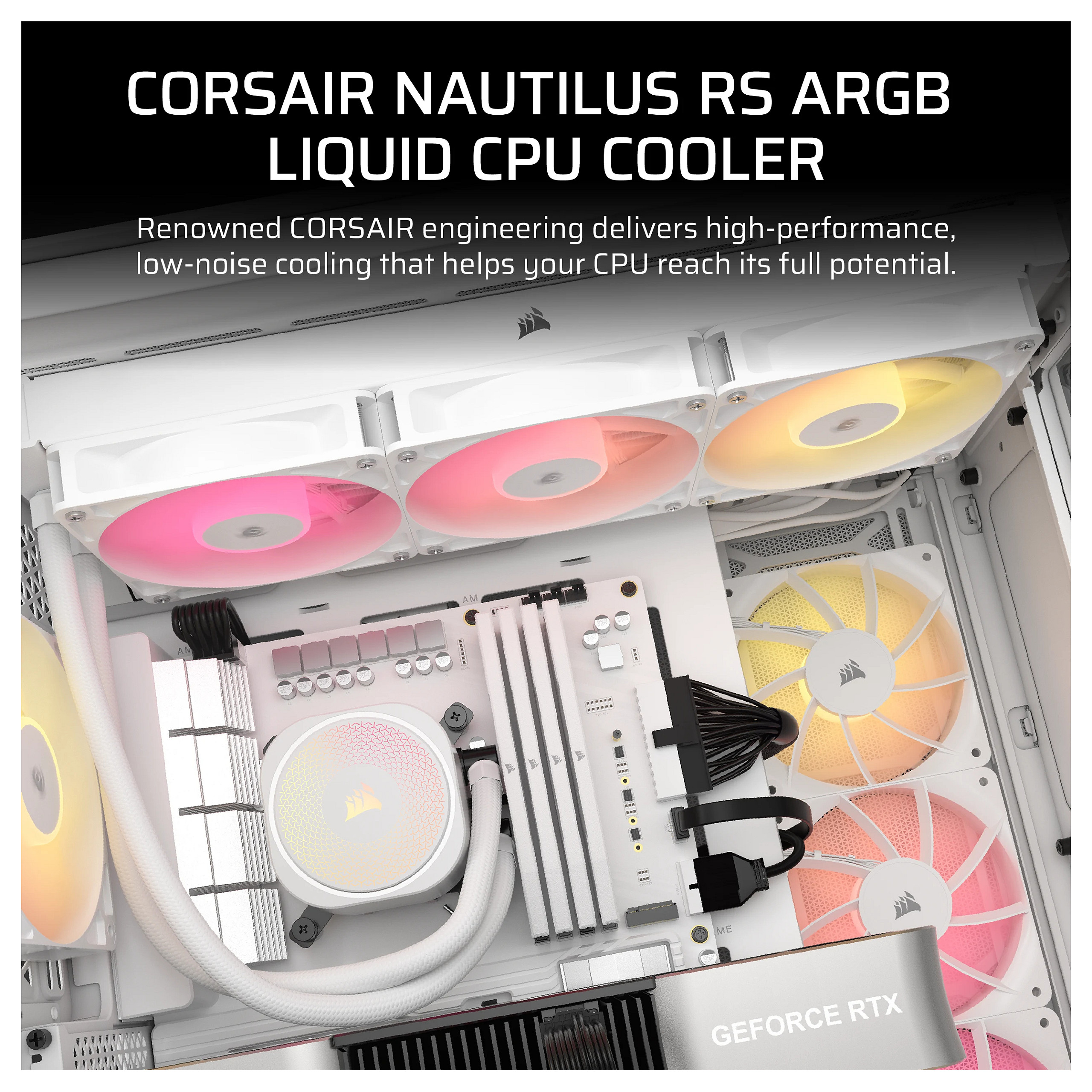 Ftohës për Procesor Liquid CORSAIR WAK NAUTILUS 240 RS ARGB. 240mm Radiator - 11